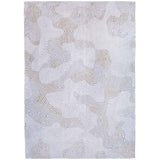 Louis De Poortere Meditation Coral 9228 Oyster White Washable Polyester Flatweave Eco-Rug