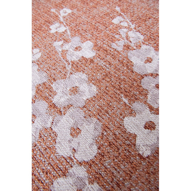 Louis De Poortere Sakura Sakura 9371 Copper Pink Washable Polyester Flatweave Eco-Rug-Louis De Poortere-Rug Love - The Most Loved Rug Store