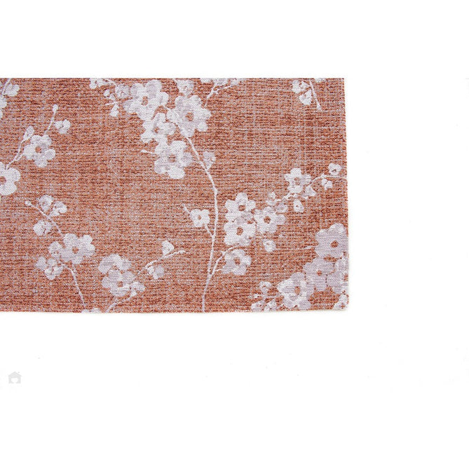 Louis De Poortere Sakura Sakura 9371 Copper Pink Washable Polyester Flatweave Eco-Rug-Louis De Poortere-Rug Love - The Most Loved Rug Store