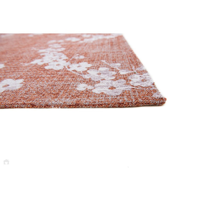 Louis De Poortere Sakura Sakura 9371 Copper Pink Washable Polyester Flatweave Eco-Rug-Louis De Poortere-Rug Love - The Most Loved Rug Store