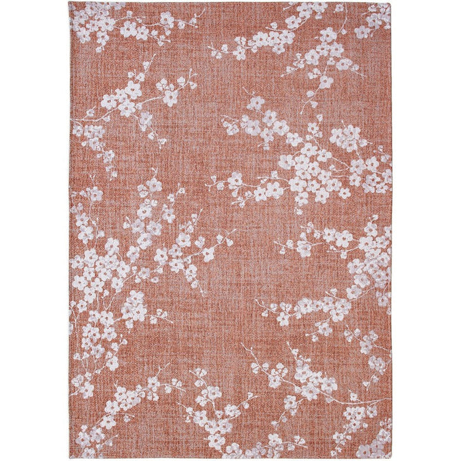 Louis De Poortere Sakura Sakura 9371 Copper Pink Washable Polyester Flatweave Eco-Rug-Louis De Poortere-Rug Love - The Most Loved Rug Store