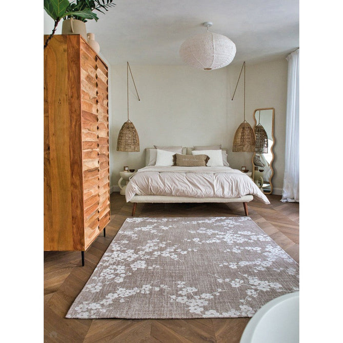 Louis De Poortere Sakura Sakura 9373 Morning Mist Washable Polyester Flatweave Eco-Rug-Louis De Poortere-Rug Love - The Most Loved Rug Store