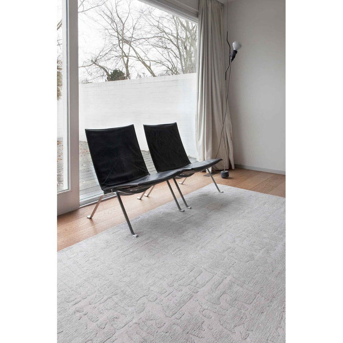 Louis De Poortere Structures Baobab 9198 Tsingy Oyster Washable Polyester Flatweave Eco-Rug-Louis De Poortere-Rug Love - The Most Loved Rug Store