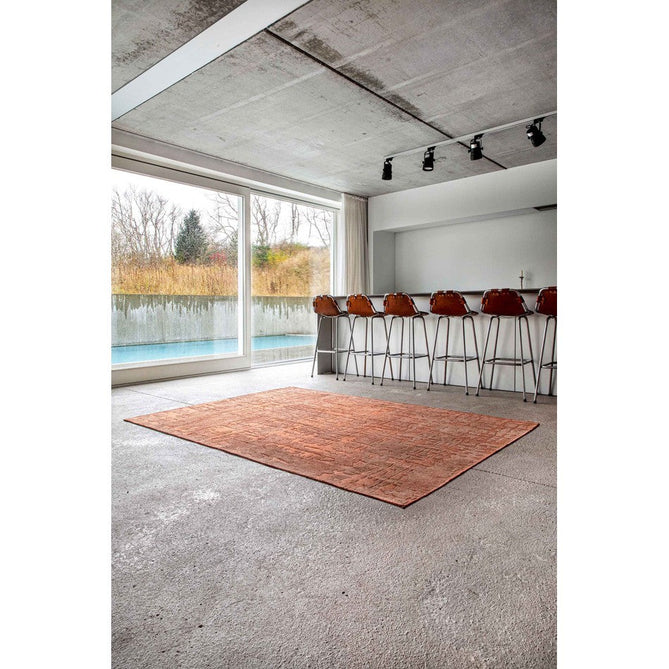 Louis De Poortere Structures Baobab 9199 Za Copper Washable Polyester Flatweave Eco-Rug-Louis De Poortere-Rug Love - The Most Loved Rug Store