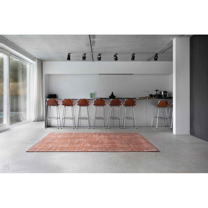 Louis De Poortere Structures Baobab 9199 Za Copper Washable Polyester Flatweave Eco-Rug-Louis De Poortere-Rug Love - The Most Loved Rug Store