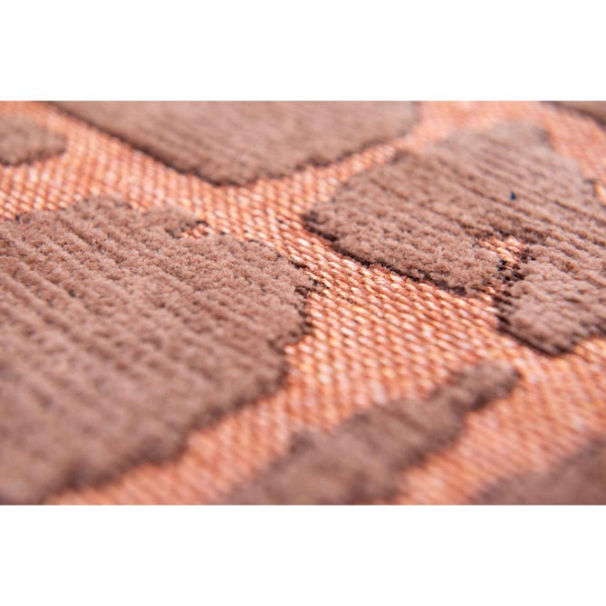 Louis De Poortere Structures Baobab 9199 Za Copper Washable Polyester Flatweave Eco-Runner-Louis De Poortere-Rug Love - The Most Loved Rug Store