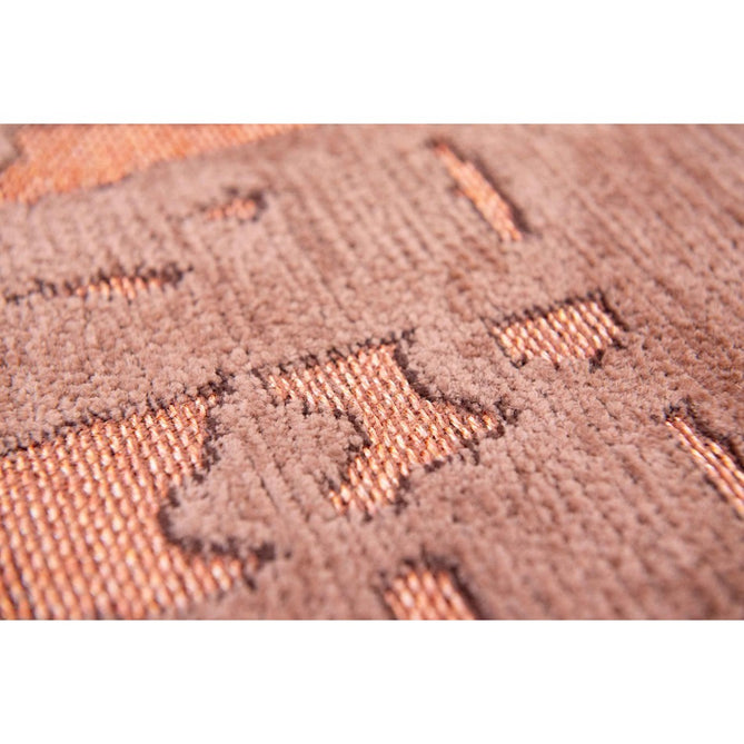 Louis De Poortere Structures Baobab 9199 Za Copper Washable Polyester Flatweave Eco-Runner-Louis De Poortere-Rug Love - The Most Loved Rug Store