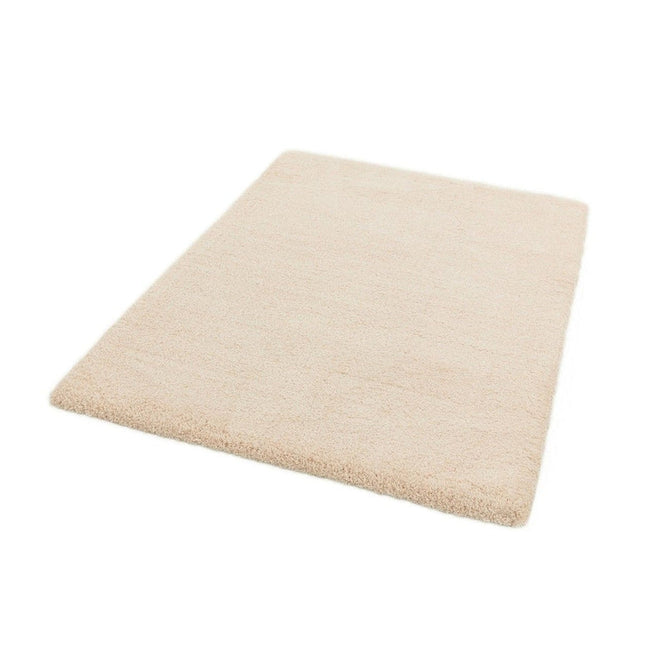 Lulu Plush Super-Soft High-Density Woven Plain Silky Polyester Shaggy Ivory Rug-Asiatic Carpets-Rug Love - The Most Loved Rug Store