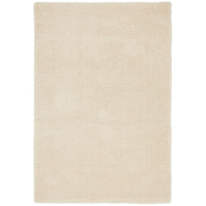 Lulu Plush Super-Soft High-Density Woven Plain Silky Polyester Shaggy Ivory Rug-Asiatic Carpets-Rug Love - The Most Loved Rug Store