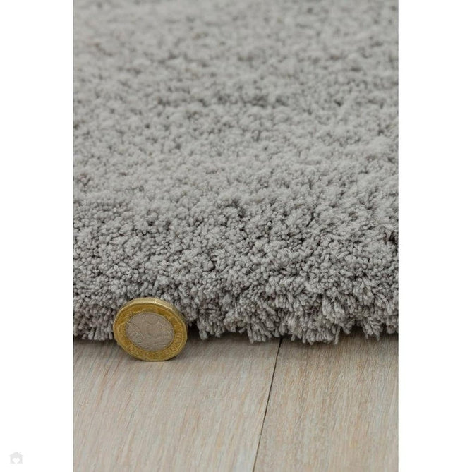 Lulu Plush Super-Soft High-Density Woven Plain Silky Polyester Shaggy Silver Rug-Asiatic Carpets-Rug Love - The Most Loved Rug Store