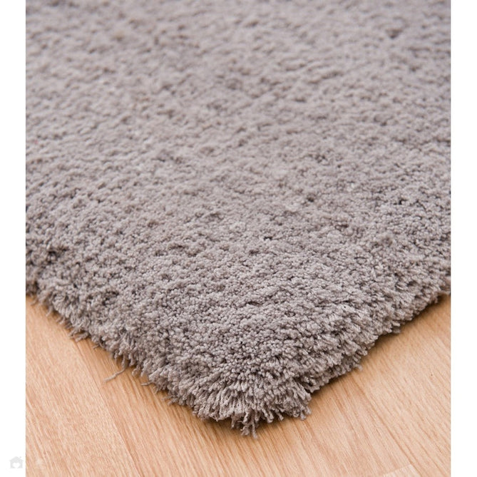 Lulu Plush Super-Soft High-Density Woven Plain Silky Polyester Shaggy Silver Rug-Asiatic Carpets-Rug Love - The Most Loved Rug Store