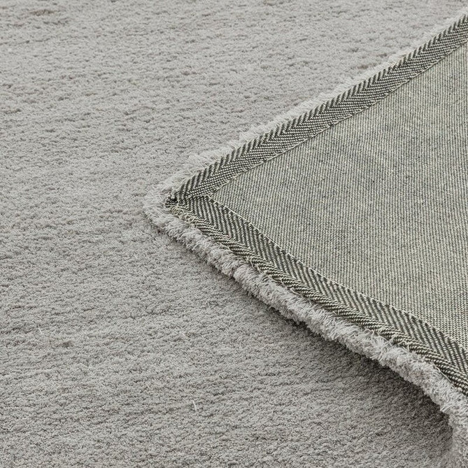 Lulu Plush Super-Soft High-Density Woven Plain Silky Polyester Shaggy Silver Rug-Asiatic Carpets-Rug Love - The Most Loved Rug Store