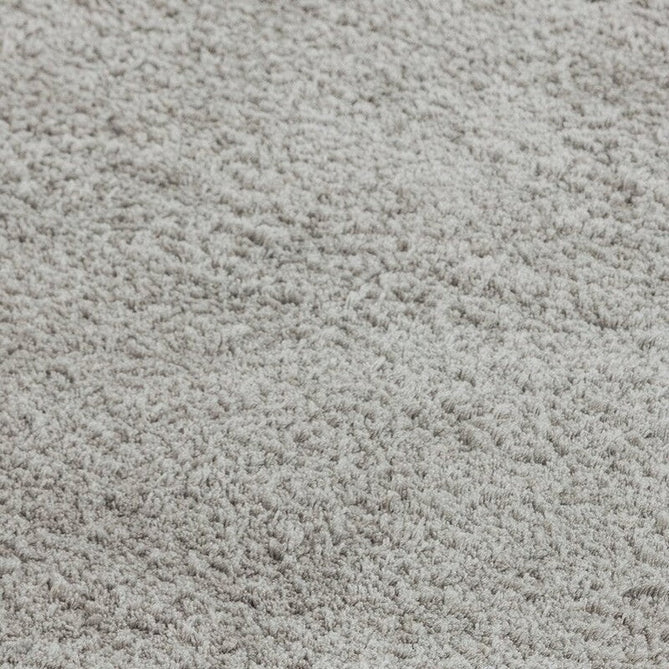 Lulu Plush Super-Soft High-Density Woven Plain Silky Polyester Shaggy Silver Rug-Asiatic Carpets-Rug Love - The Most Loved Rug Store