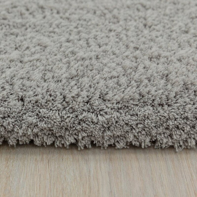 Lulu Plush Super-Soft High-Density Woven Plain Silky Polyester Shaggy Silver Rug-Asiatic Carpets-Rug Love - The Most Loved Rug Store