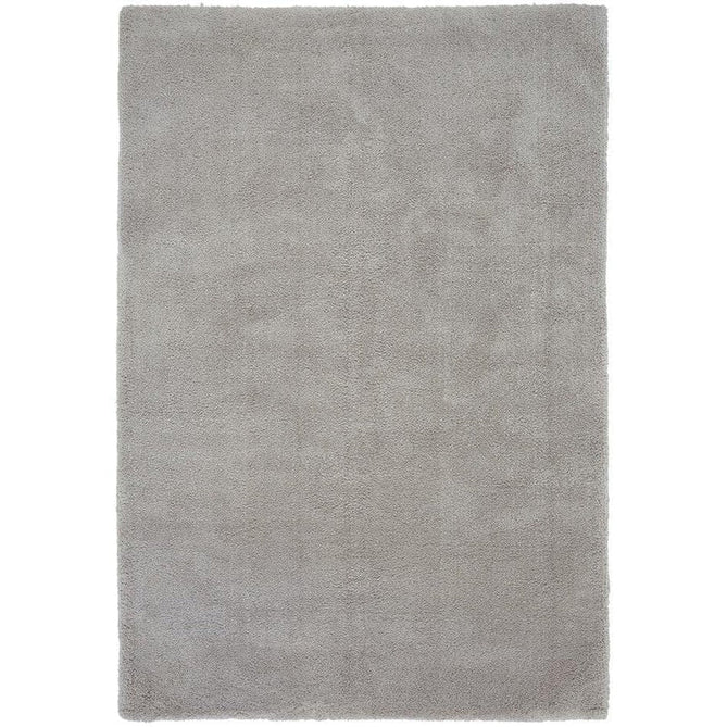 Lulu Plush Super-Soft High-Density Woven Plain Silky Polyester Shaggy Silver Rug-Asiatic Carpets-Rug Love - The Most Loved Rug Store