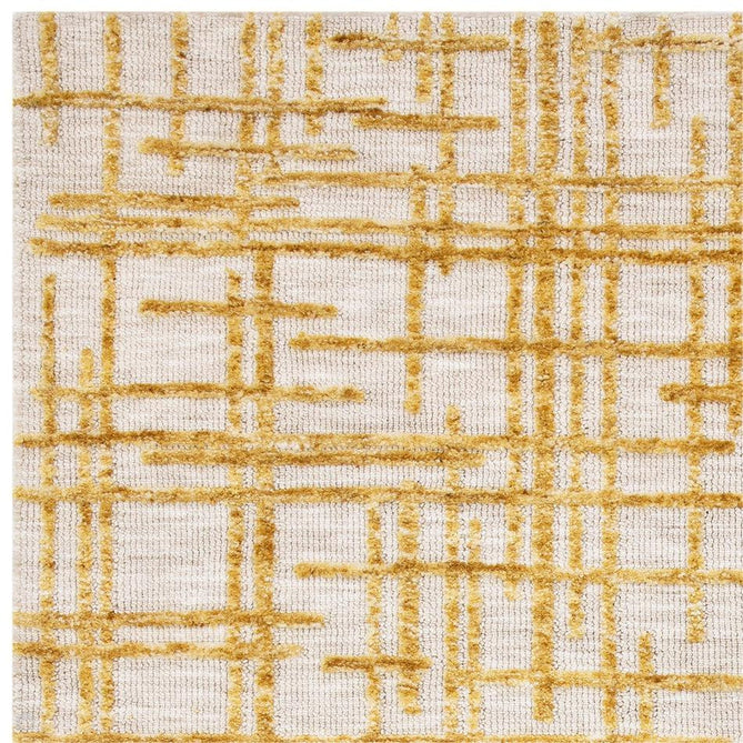 Mason Draft Modern Abstract Super Soft Carved Hi-Low Rib Textured Gold/Beige Rug-Asiatic Carpets-Rug Love - The Most Loved Rug Store