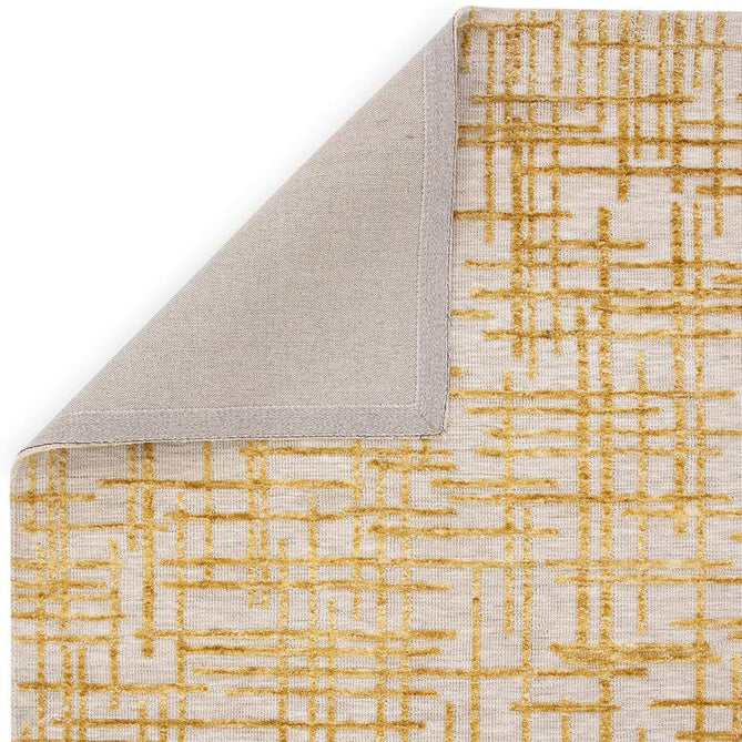 Mason Draft Modern Abstract Super Soft Carved Hi-Low Rib Textured Gold/Beige Rug-Asiatic Carpets-Rug Love - The Most Loved Rug Store