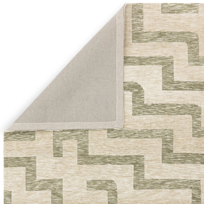 Mason Maze Modern Geometric Super Soft Carved Hi-Low Rib Textured Sage Green/Cream Rug-Asiatic Carpets-Rug Love - The Most Loved Rug Store