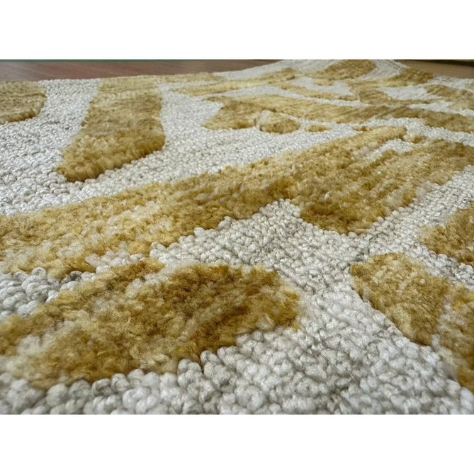 Mason Scatter Modern Abstract Super Soft Carved Hi-Low Rib Textured Gold/Beige Rug-Asiatic Carpets-Rug Love - The Most Loved Rug Store