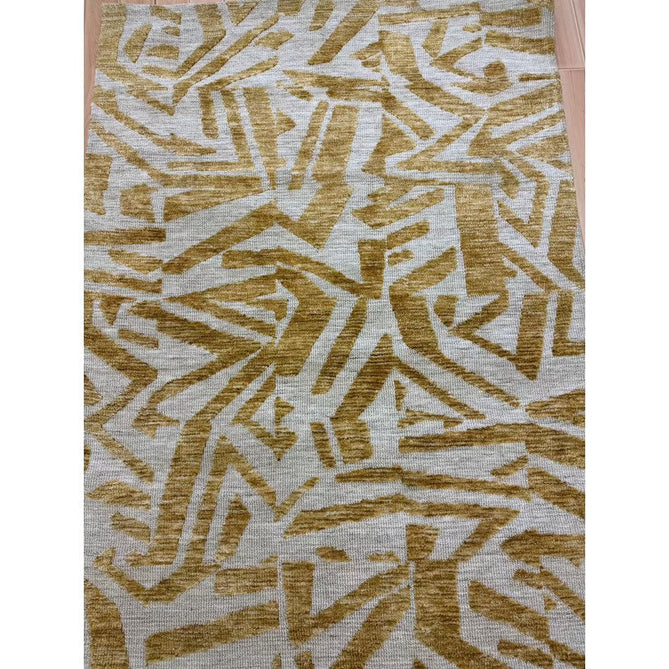 Mason Scatter Modern Abstract Super Soft Carved Hi-Low Rib Textured Gold/Beige Rug-Asiatic Carpets-Rug Love - The Most Loved Rug Store