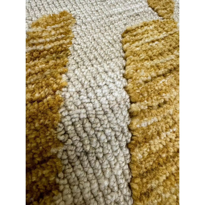 Mason Scatter Modern Abstract Super Soft Carved Hi-Low Rib Textured Gold/Beige Rug-Asiatic Carpets-Rug Love - The Most Loved Rug Store