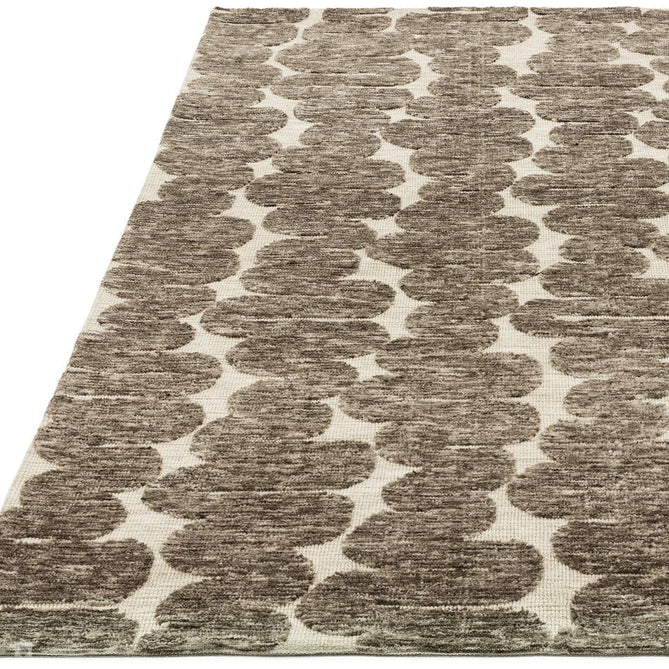 Mason Wave Modern Geometric Super Soft Carved Hi-Low Rib Textured Brown/Cream Rug-Asiatic Carpets-Rug Love - The Most Loved Rug Store