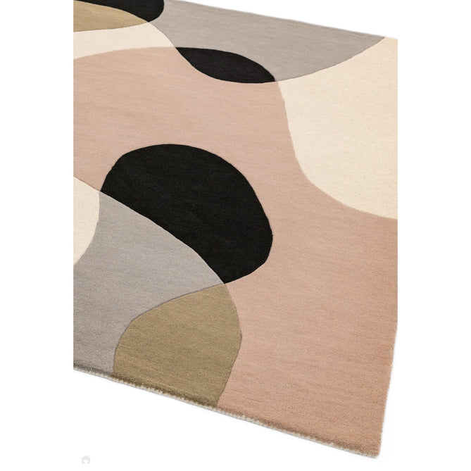 Matrix MAX55 Arc Modern Geometric Hand-Woven High-Density Soft Textured Wool&Viscose Mix Pastel/Multi Rug-Asiatic Carpets-Rug Love - The Most Loved Rug Store