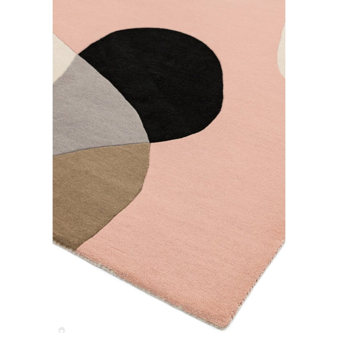 Matrix MAX55 Arc Modern Geometric Hand-Woven High-Density Soft Textured Wool&Viscose Mix Pastel/Multi Rug-Asiatic Carpets-Rug Love - The Most Loved Rug Store