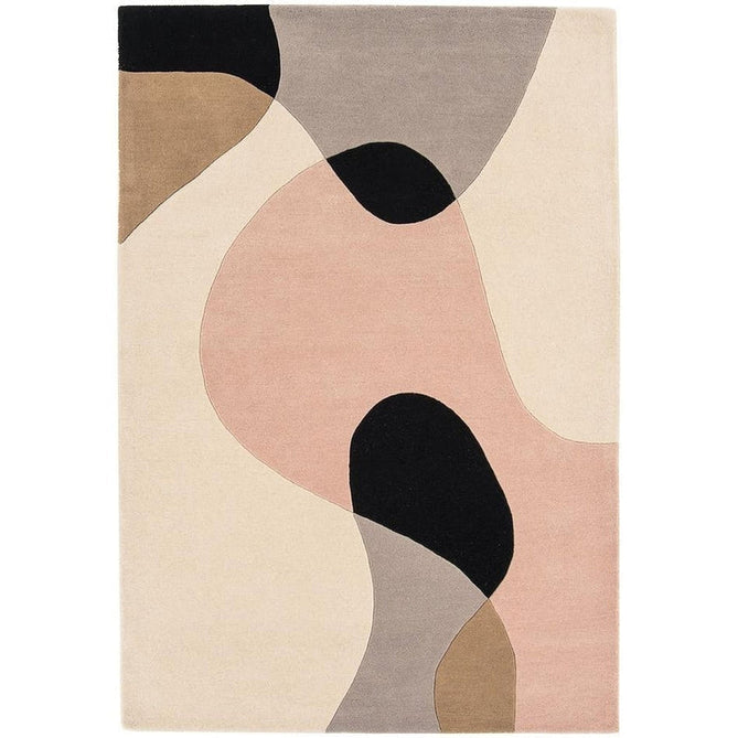 Matrix MAX55 Arc Modern Geometric Hand-Woven High-Density Soft Textured Wool&Viscose Mix Pastel/Multi Rug-Asiatic Carpets-Rug Love - The Most Loved Rug Store