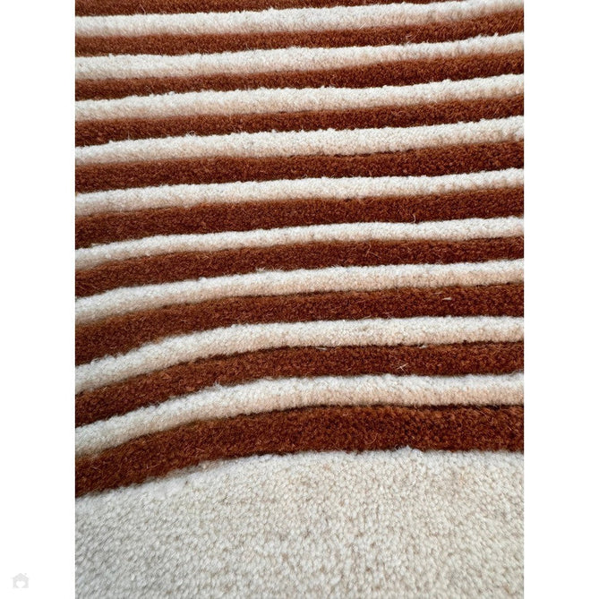 Matrix MAX85 Arches Modern Geometric Hand-Woven High-Density Soft Textured Wool&Viscose Mix Amber Rug-Asiatic Carpets-Rug Love - The Most Loved Rug Store