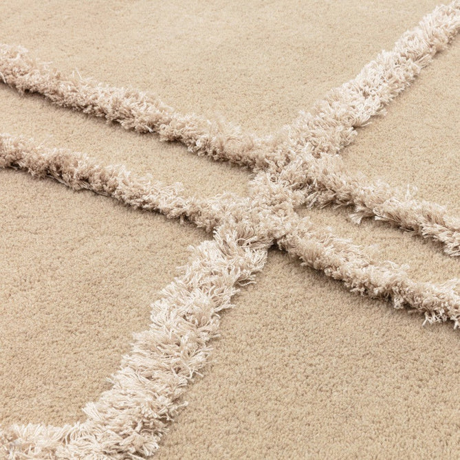 Matrix MAX95 Infinity Modern Geometric Hand-Woven High-Density Soft Textured Wool&Viscose Mix Sand Rug-Asiatic Carpets-Rug Love - The Most Loved Rug Store