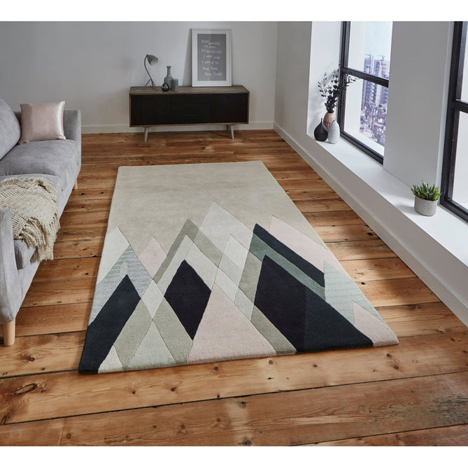 Michelle Collins MC21 Beige/Multi Rug-Think Rugs-Rug Love - The Most Loved Rug Store