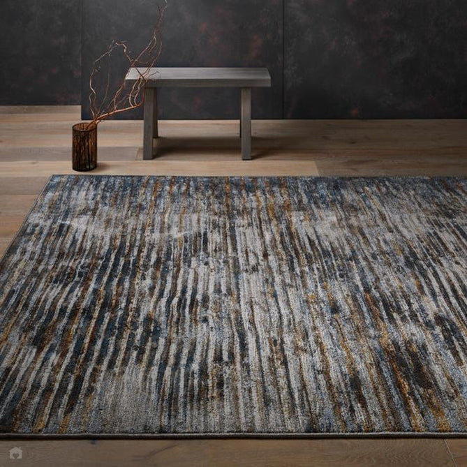 Mojave 4152 X Modern Abstract Distressed Eco-Friendly Recycled Polyester Flat-Pile Multicolour Rug-Oriental Weavers-Rug Love - The Most Loved Rug Store