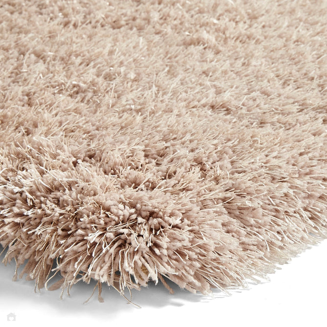 Montana Super Plush Heavyweight High-Density Luxury Hand-Woven Soft High-Pile Plain Shaggy Beige Round Rug-Think Rugs-Rug Love - The Most Loved Rug Store