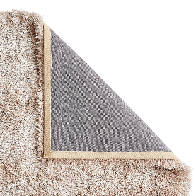 Montana Super Plush Heavyweight High-Density Luxury Hand-Woven Soft High-Pile Plain Shaggy Beige Round Rug-Think Rugs-Rug Love - The Most Loved Rug Store