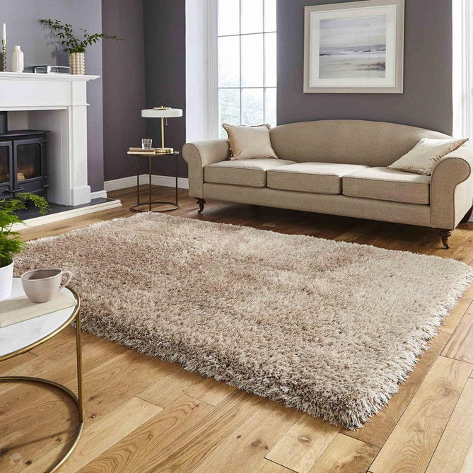 Montana Super Plush Heavyweight High-Density Luxury Hand-Woven Soft High-Pile Plain Shaggy Beige Rug-Think Rugs-Rug Love - The Most Loved Rug Store