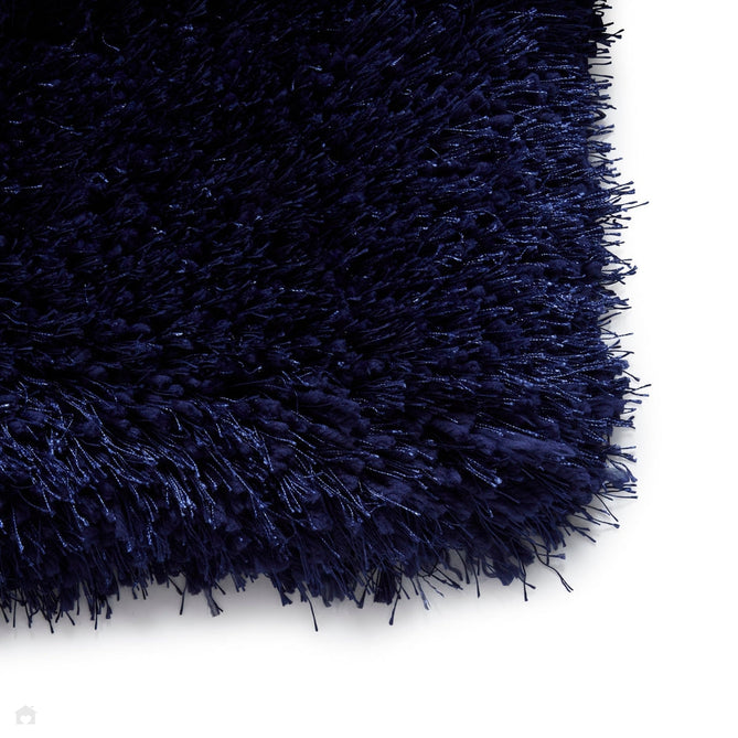 Montana Super Plush Heavyweight High-Density Luxury Hand-Woven Soft High-Pile Plain Shaggy Dark Navy Rug-Think Rugs-Rug Love - The Most Loved Rug Store