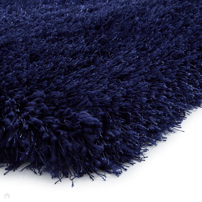 Montana Super Plush Heavyweight High-Density Luxury Hand-Woven Soft High-Pile Plain Shaggy Dark Navy Rug-Think Rugs-Rug Love - The Most Loved Rug Store