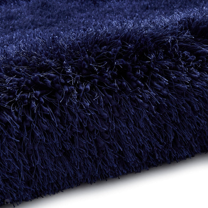 Montana Super Plush Heavyweight High-Density Luxury Hand-Woven Soft High-Pile Plain Shaggy Dark Navy Rug-Think Rugs-Rug Love - The Most Loved Rug Store