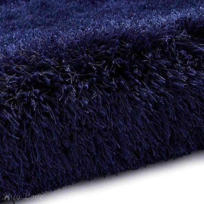 Montana Super Plush Heavyweight High-Density Luxury Hand-Woven Soft High-Pile Plain Shaggy Dark Navy Rug-Think Rugs-Rug Love - The Most Loved Rug Store