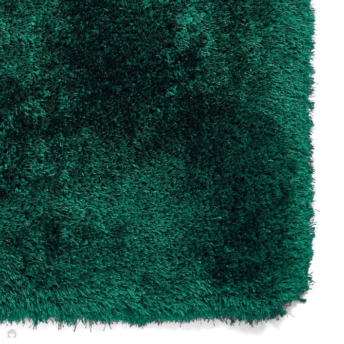 Montana Super Plush Heavyweight High-Density Luxury Hand-Woven Soft High-Pile Plain Shaggy Jewel Green Rug-Think Rugs-Rug Love - The Most Loved Rug Store