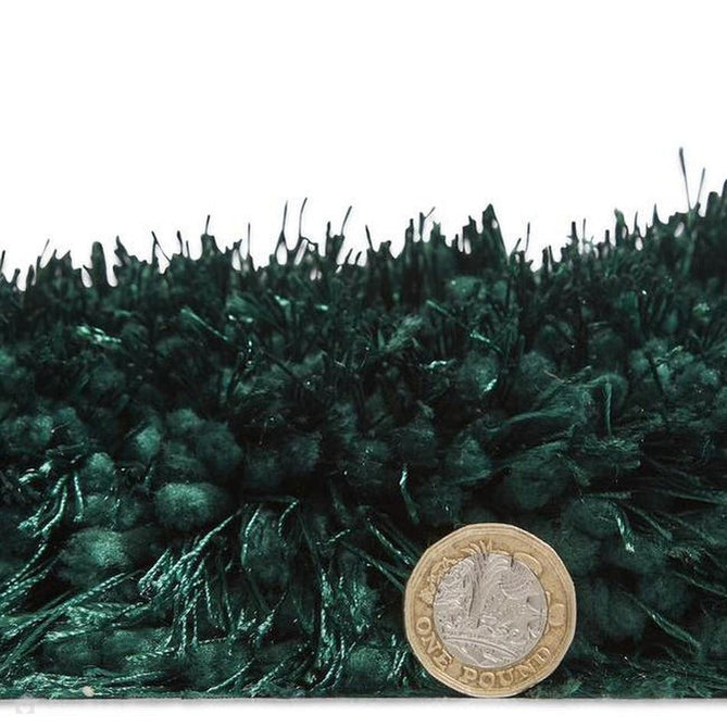 Montana Super Plush Heavyweight High-Density Luxury Hand-Woven Soft High-Pile Plain Shaggy Jewel Green Rug-Think Rugs-Rug Love - The Most Loved Rug Store