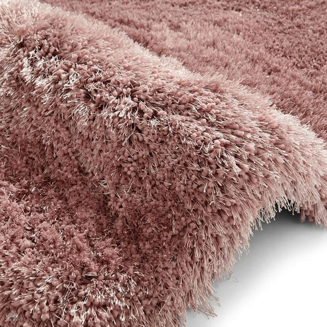 Montana Super Plush Heavyweight High-Density Luxury Hand-Woven Soft High-Pile Plain Shaggy Rose Round Rug-Think Rugs-Rug Love - The Most Loved Rug Store