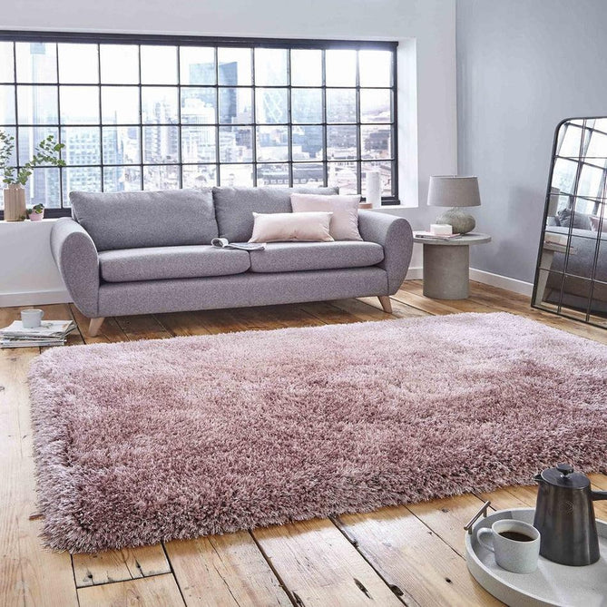 Montana Super Plush Heavyweight High-Density Luxury Hand-Woven Soft High-Pile Plain Shaggy Rose Rug-Think Rugs-Rug Love - The Most Loved Rug Store