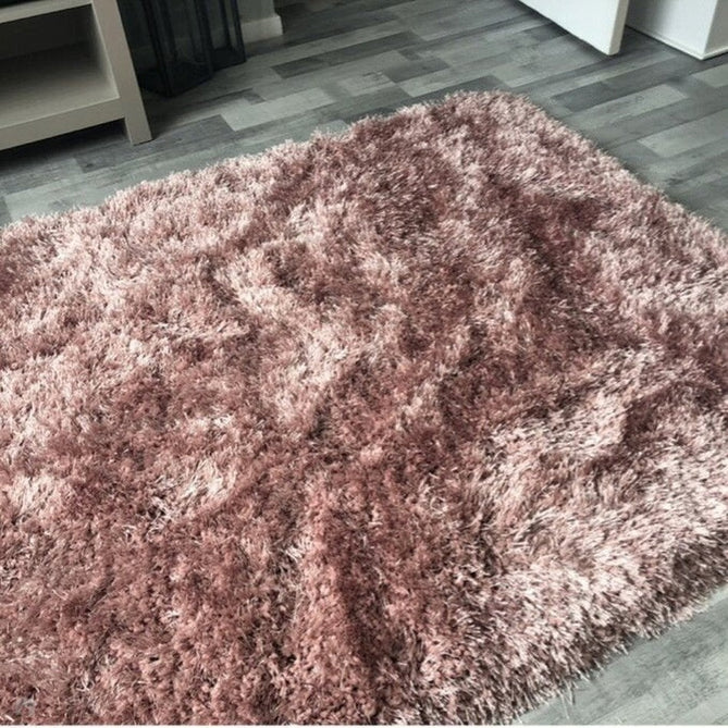 Montana Super Plush Heavyweight High-Density Luxury Hand-Woven Soft High-Pile Plain Shaggy Rose Rug-Think Rugs-Rug Love - The Most Loved Rug Store