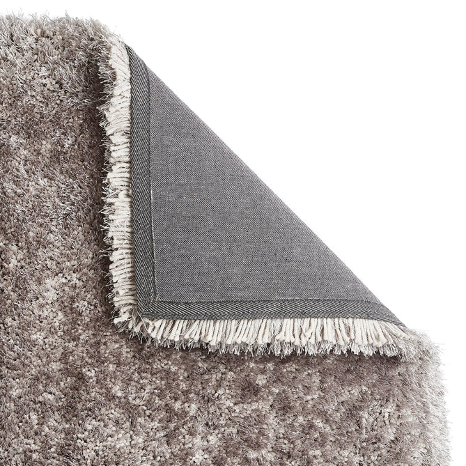 Montana Super Plush Heavyweight High-Density Luxury Hand-Woven Soft High-Pile Plain Shaggy Silver Round Rug-Think Rugs-Rug Love - The Most Loved Rug Store