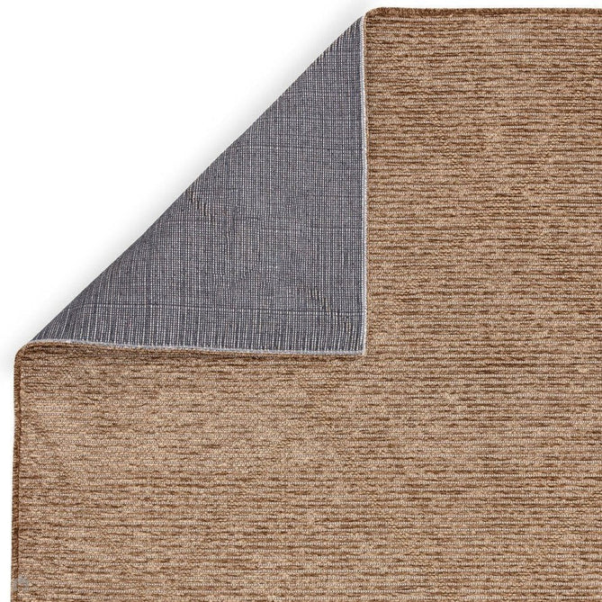 Mulberry Modern Plain Berber Jute Chenille Mix Ribbed Textured Soft-Touch Durable Flatweave Bronze Rug-Asiatic Carpets-Rug Love - The Most Loved Rug Store