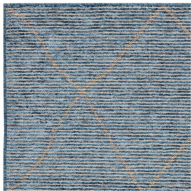 Mulberry Modern Plain Berber Jute Chenille Mix Ribbed Textured Soft-Touch Durable Flatweave Teal Blue Rug-Asiatic Carpets-Rug Love - The Most Loved Rug Store