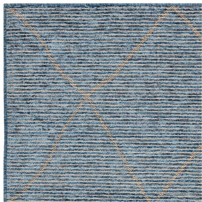 Mulberry Modern Plain Berber Jute Chenille Mix Ribbed Textured Soft-Touch Durable Flatweave Teal Blue Rug-Asiatic Carpets-Rug Love - The Most Loved Rug Store