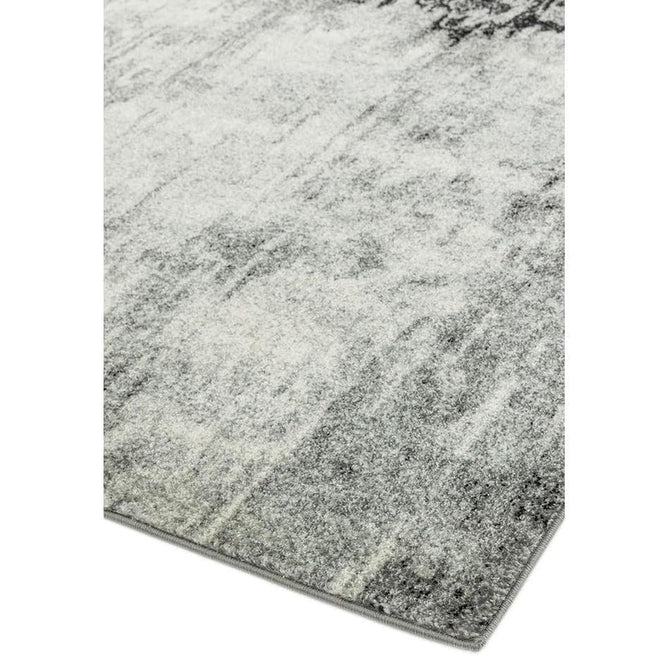 Nova NV03 Distress Modern Abstract Durable Short Pile Grey Rug-Asiatic Carpets-Rug Love - The Most Loved Rug Store